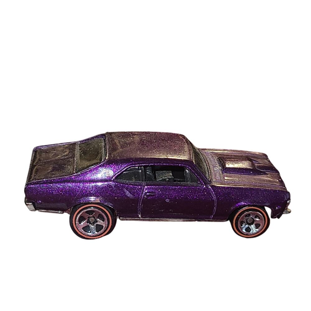 2003 Hotwheels 68 Chevy Nova Redline Series Diecast Paint Burnt Orange
